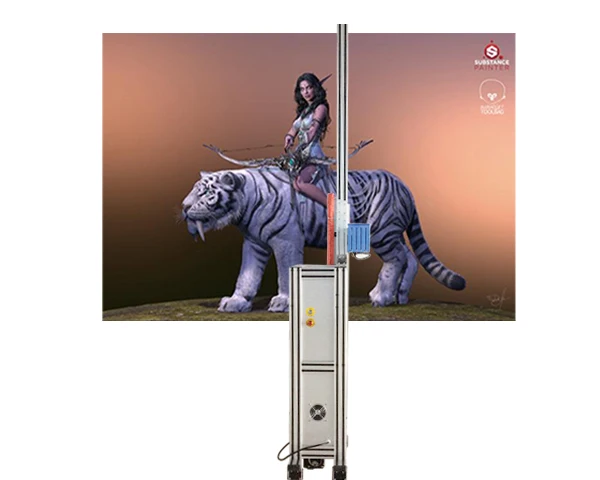 Faith Direct To Wall glass outdoor Painting Machine 3D UV Vertical Wall Printer