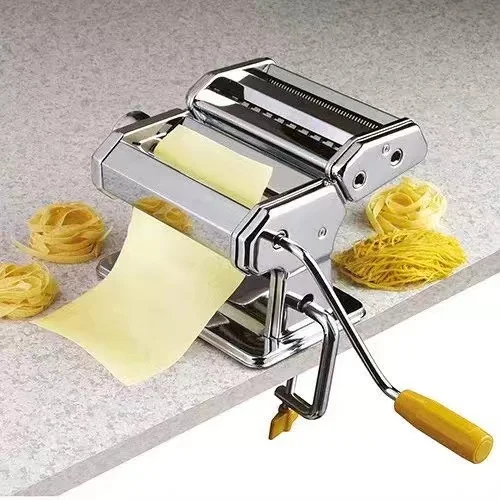 Small Stainless Steel High Quality Manual Multi-functional Mini Manual Home Use High Quality Small Noodle Making Machine