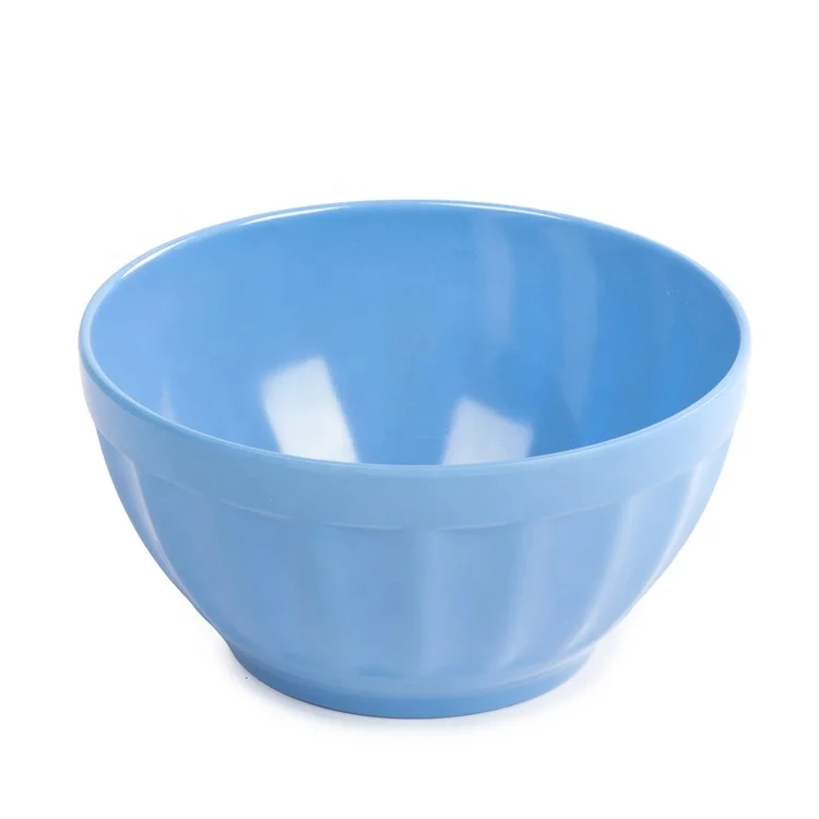 Fair quality crockery items plastic wholesale printing one handle melamine salad bowl set