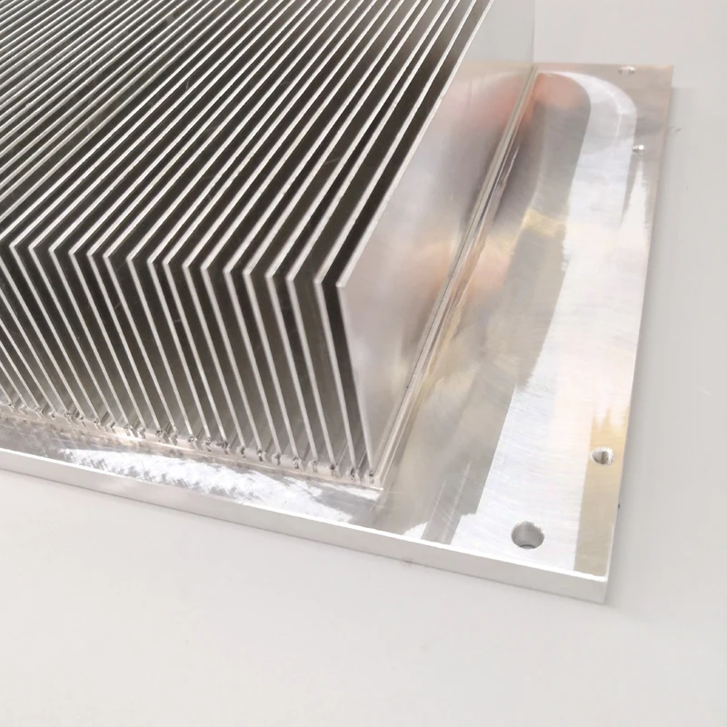 Соединенный теплоотвод для устройства высокой мощности, инвертор, драйвер переменного тока, VFD теплоотвод 260(W)* 58(H)* 200(L) мм