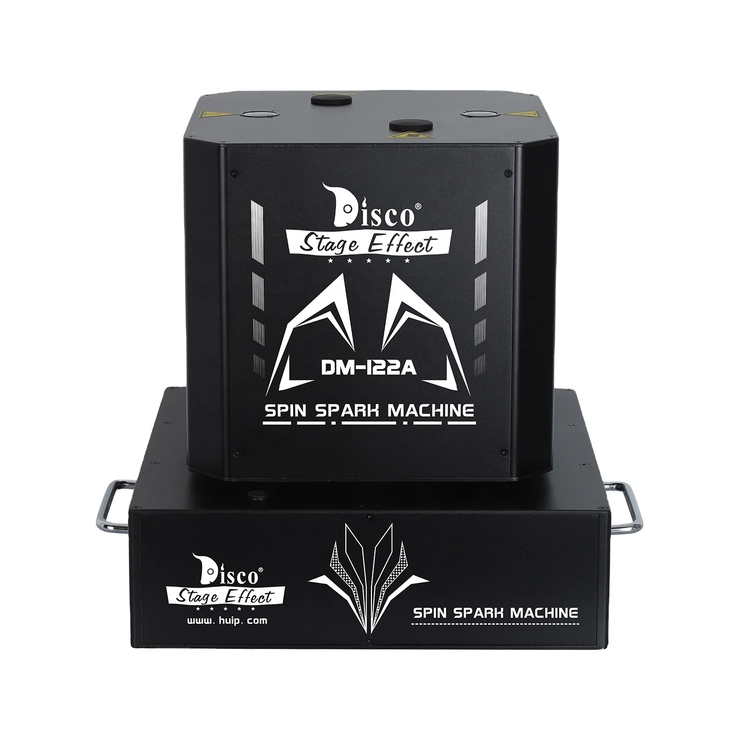 Factory Price 1300W Double Head Spinning Cold Flame Fireworks Spark Machine Sparkula With DMX For Wedding Party Show Events