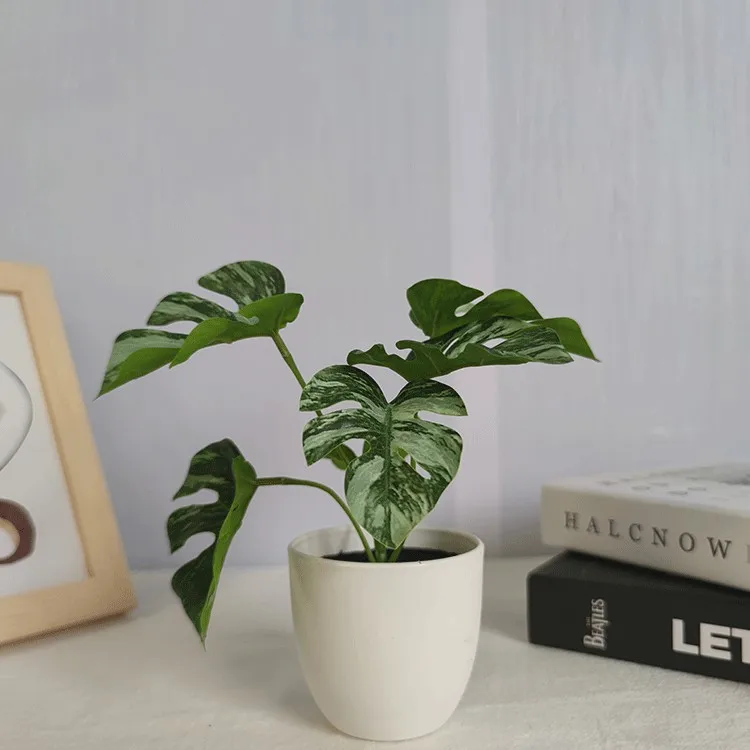 New Modern Creative Ceramic Vase Fashion Home Decoration Hotel Living Room Simulation Potted Plants