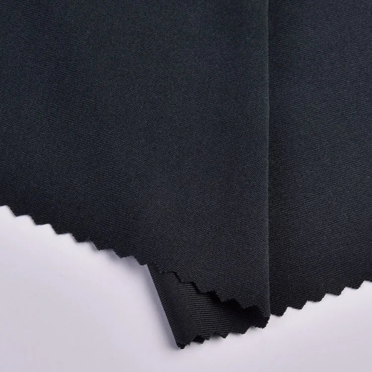 New arrival 155gsm 96 polyester 4 spandex 4 way stretch spandex fabric for  trouser yoga pant