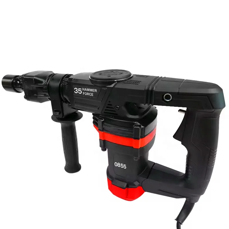 0855 Demolition Hammer 1200W Electric Jack Hammer Concrete Breaker 4000BPM
