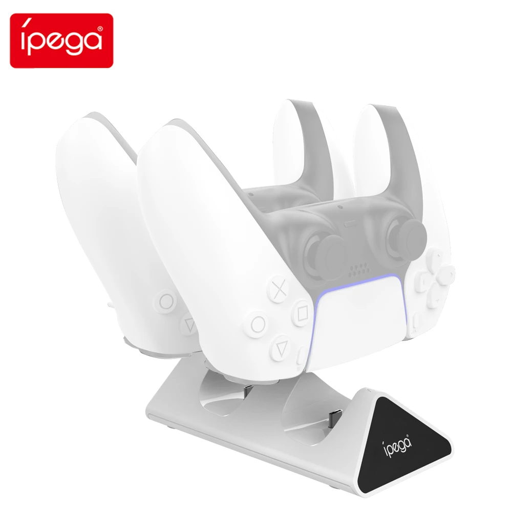 IPEGA 2021 New product PS5 dualsense ps5 remote controller charger charging dock station cable stand for ps5 controller