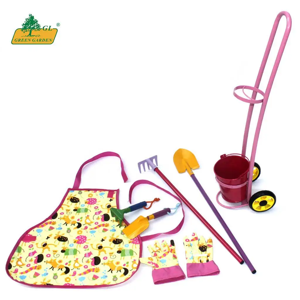 Popular style kids garden tool set / garden tools for kids children garden tool