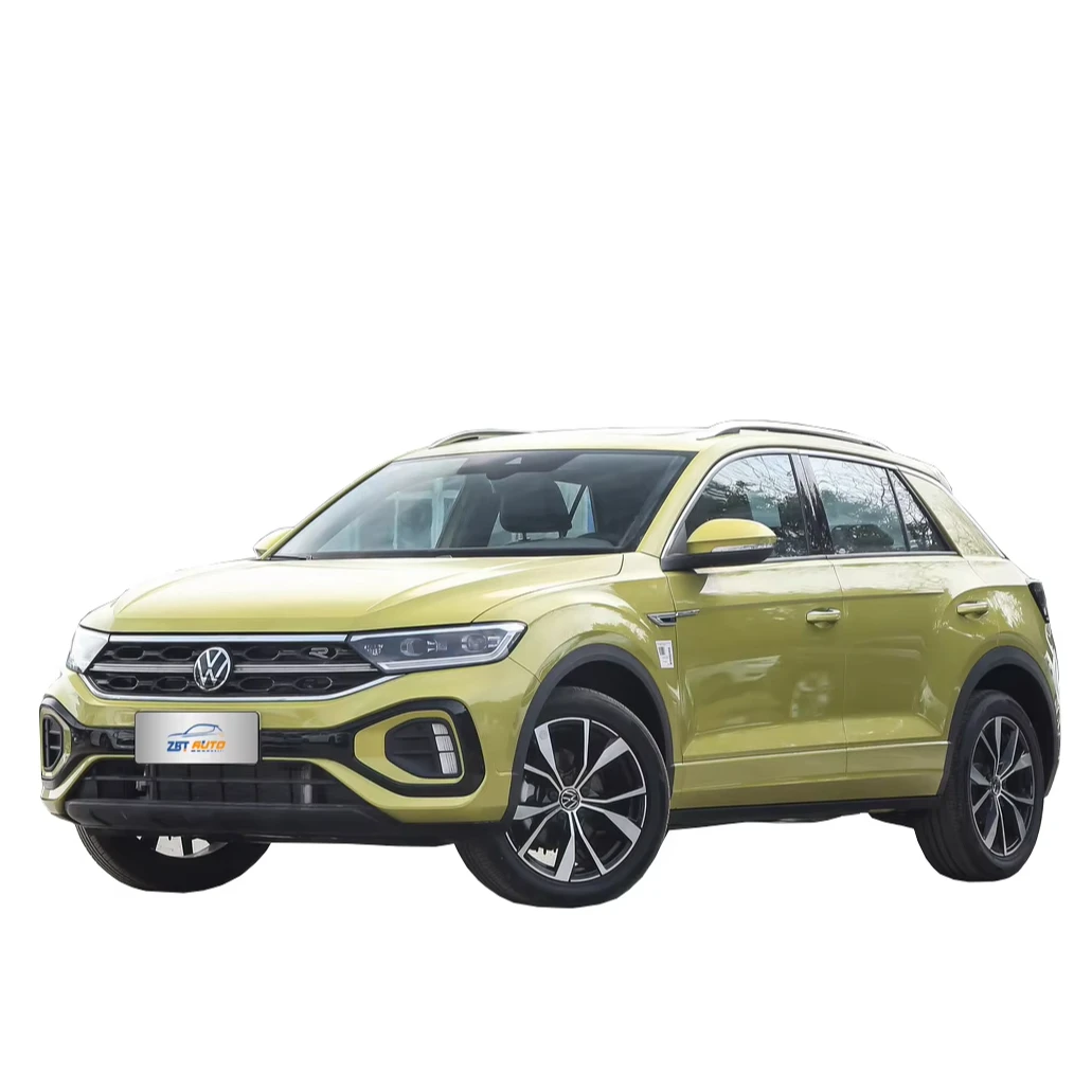 Autozbt Low Price 2024 Used VW T-Roc 300 Tsi Compact SUV Petrol Vehicle 1.5t Gasoline Car High Speed 200 Km/H 5 Seats Auto