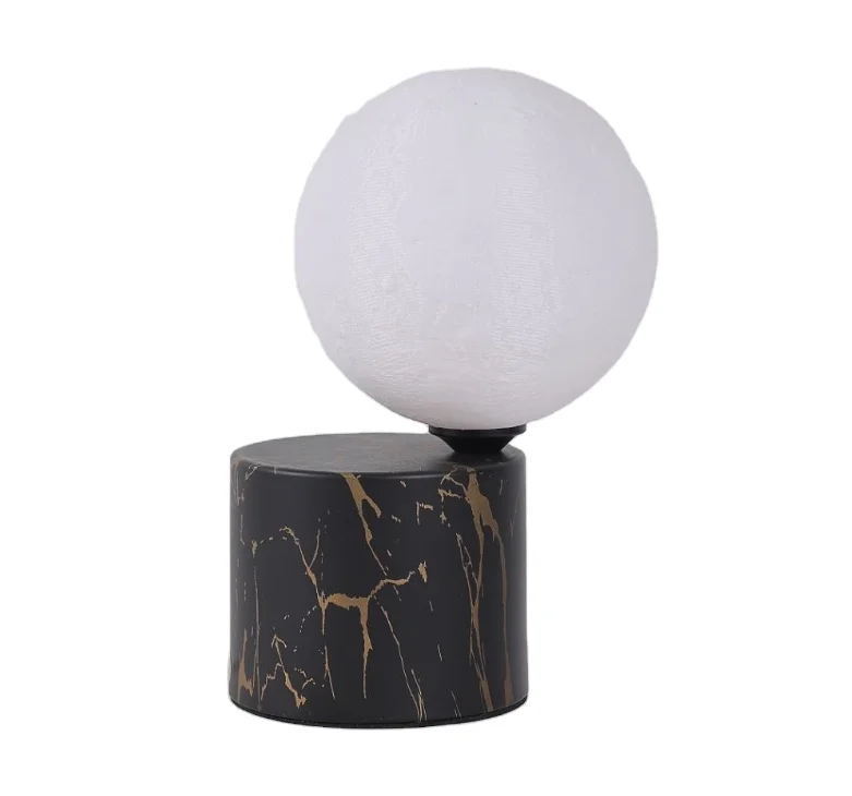 Amazon hot sale Christmas Gift Kids Led Night Light Moon Lamp Color can be customized 3D Printing Moon Lamp