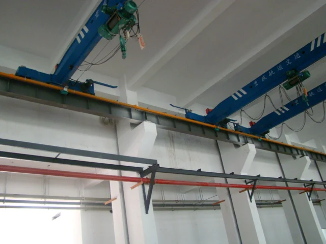 Safety sliding crane  trolley busbar