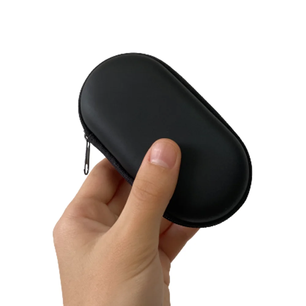 Fingertip Pulse Monitor Box High Quality Waterproof and Shockproof EVA Black Storage Bag (excluding Oximeter and Others) /