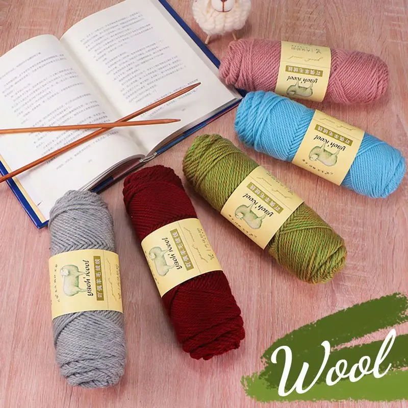 Manufacturers sell wool solid yarn