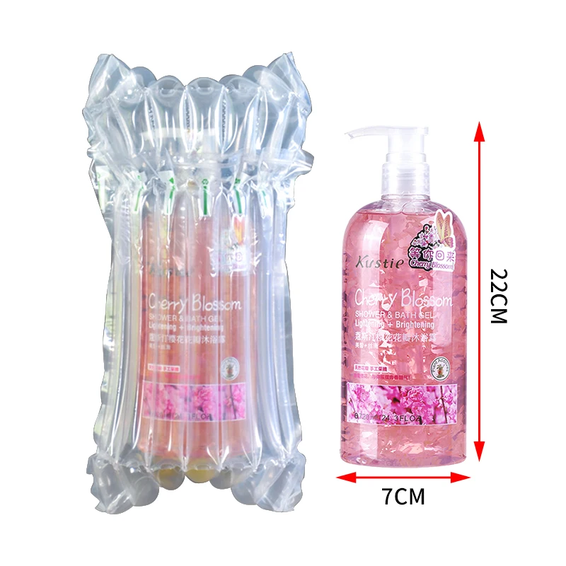 Customize White Column Bubble Making Machine Bubble Shipping Air Column Bag For Automobile Engine Oil Logistics Packaging