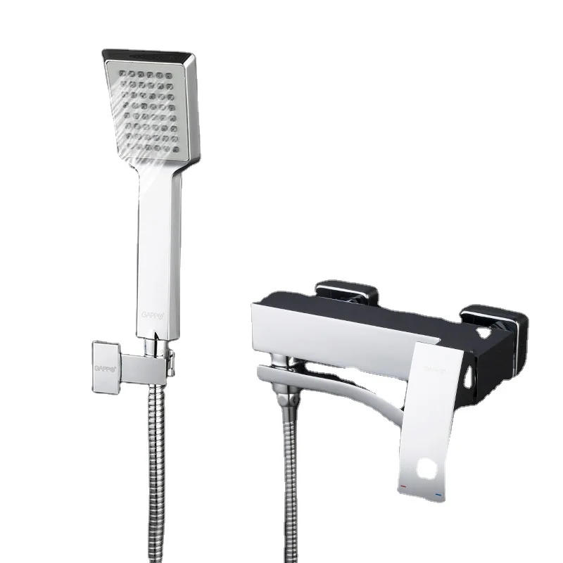 Gappo Настенный Набор для ванны и душа без горки