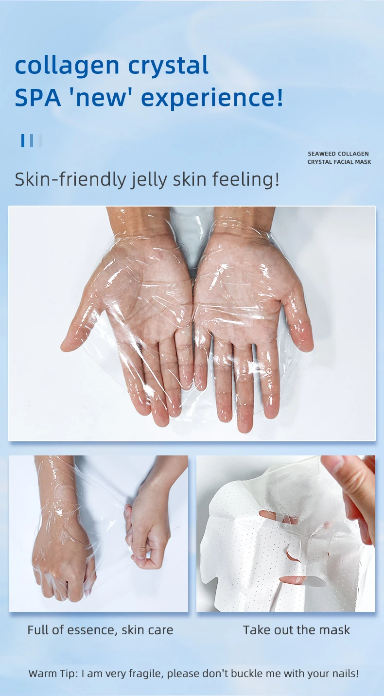 Wholesale Korean Whitening Korea Pure Bio Collagen Face Moisturizing Facial Masks