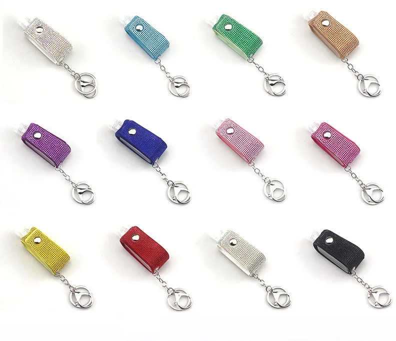 Wholesale Promotional Rhinestone Bling Self Defense Keychain Set Bulk Tools Accessories Self Defense Keychain for Women