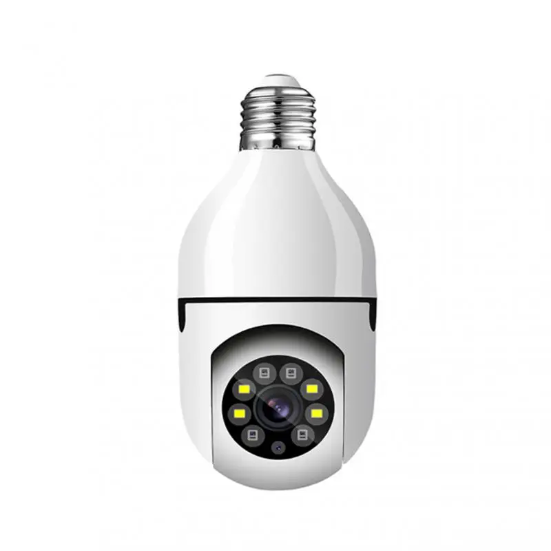 Wholesale Security system equipment Simple installation camara derieE27 lamp holder can work WiFi 360 panoramic light bulb camer