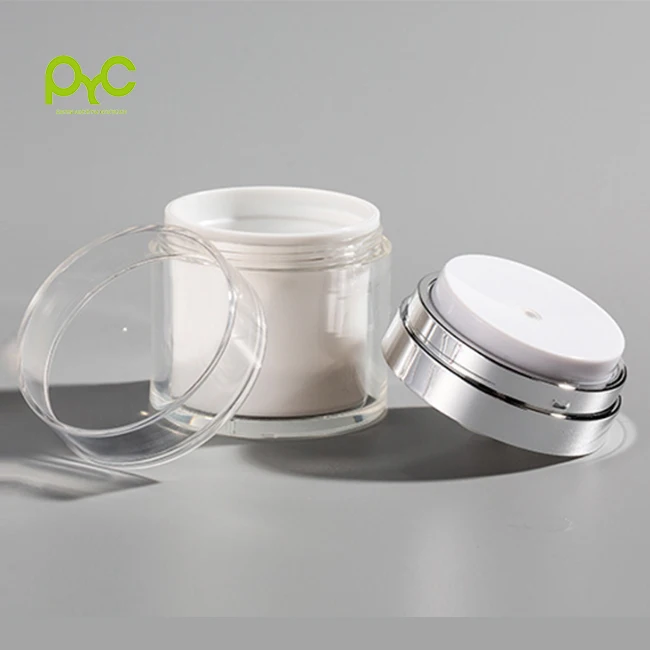 Wholesale Price Small Cosmetic Jar round White Cylinder PP Container for Face Cream 250ml Capacity Used for Lotion