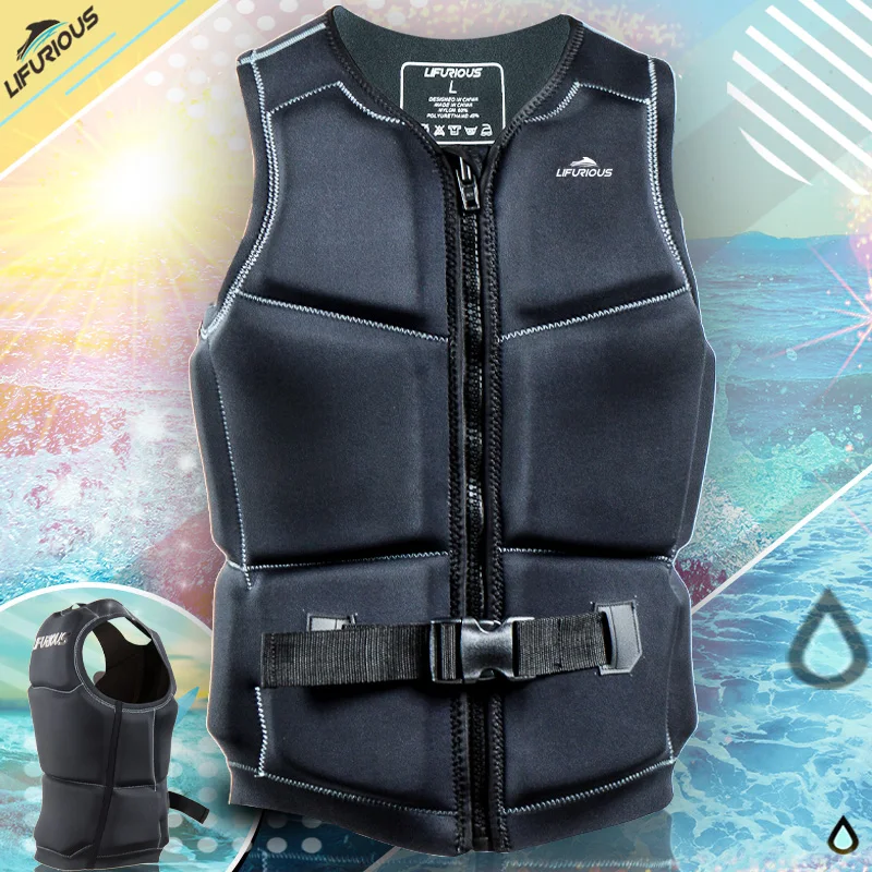 Wholesale neoprene cheap adult solas kayak fishing approved water sport surfing boat marine save vest ce pfd Life jacket