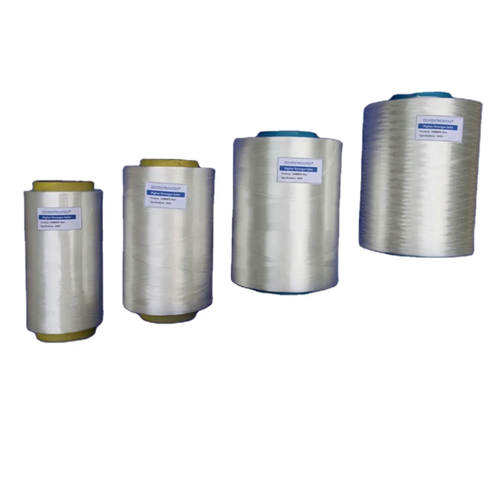 TYZ new high tenacity high modulus high performance polyethylene fiber for cut resistant application fishing net rope