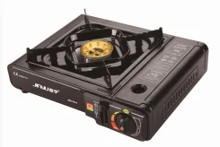 Jinyu High Quality Camping Stove (BDZ-155-A) With Brass Burner,Butane Stove suitable for Fishing with carrying case.