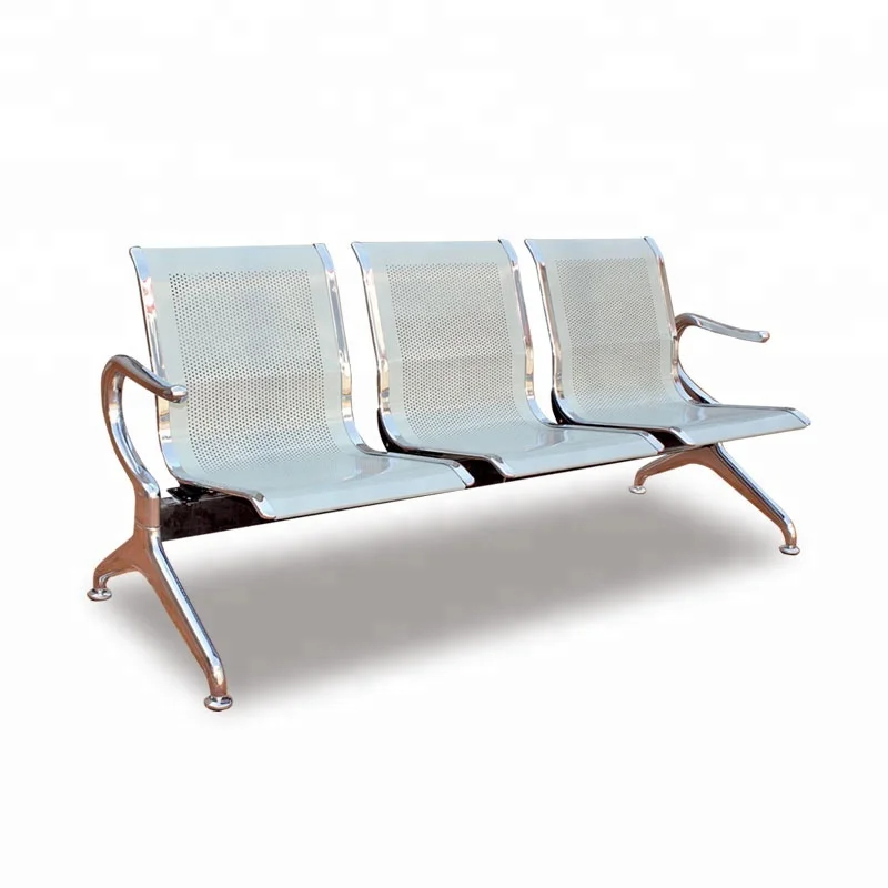 Hospital clinic airport waiting lounge bank 3-seater waiting room gang seating chair