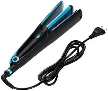 Kemei KM-2209 Hair Straightener Hair Curler 2 in 1 Irons 90W Flat Straightening Corrugated Curling Styling Tools