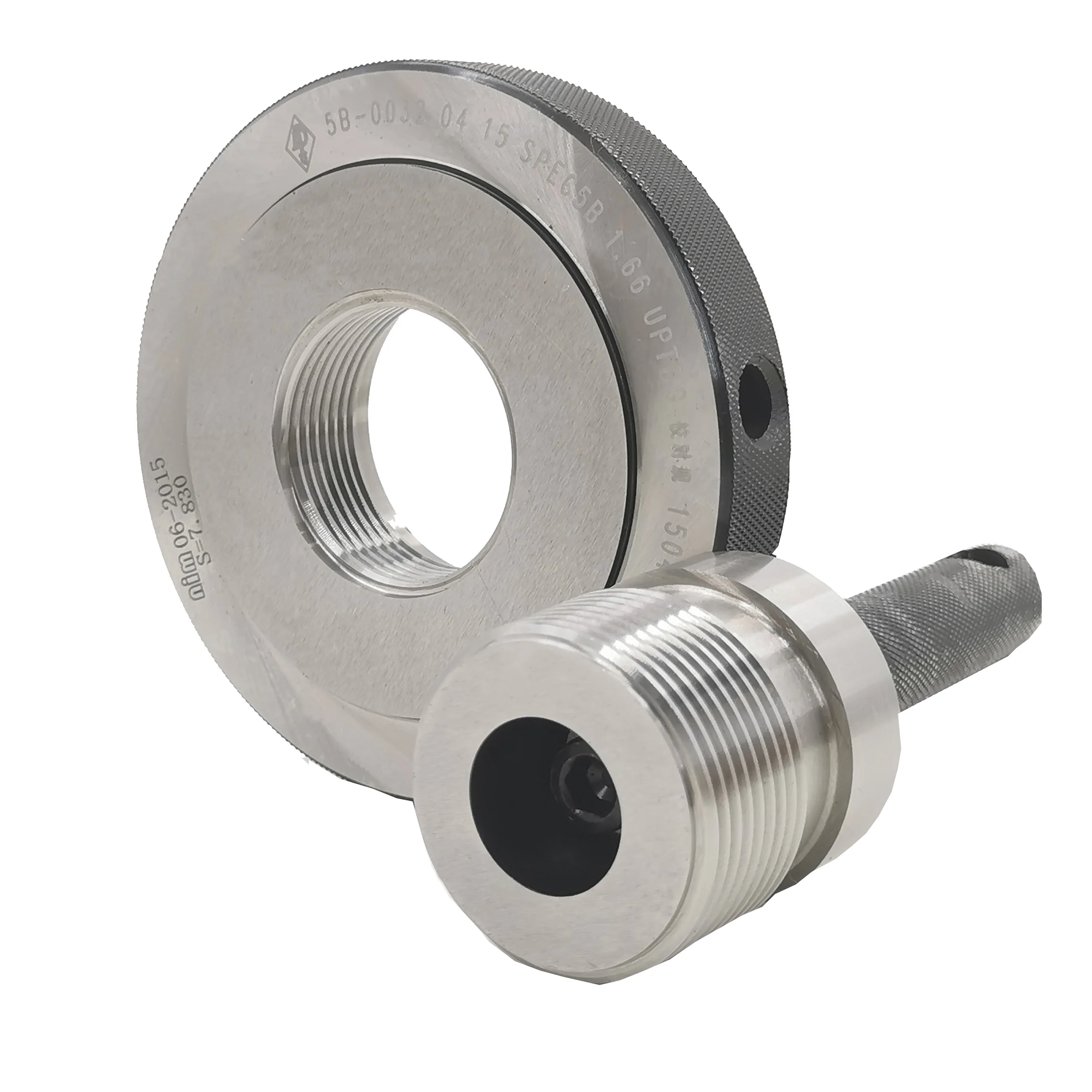 Factory Wholesale API Spec5b 1.660 UPTBG/EUE Ring&plug Master Thread Gauge, API Thread Gauges 1 Set Matrix CNC SPCL Design CHN