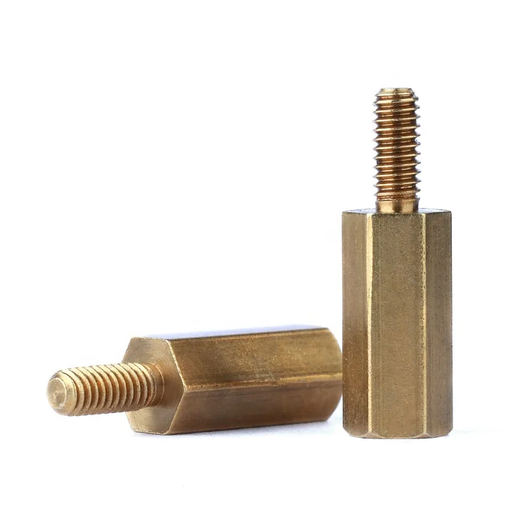 
High Quality M2.5 M3 M4 M5 Copper/Brass/Gold Plated Pillars Standoff Spacer 