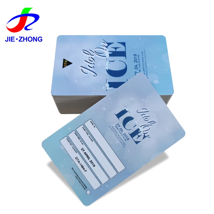 High Quality Custom PVC ID Plastic Logo Card Printing Services Supplier