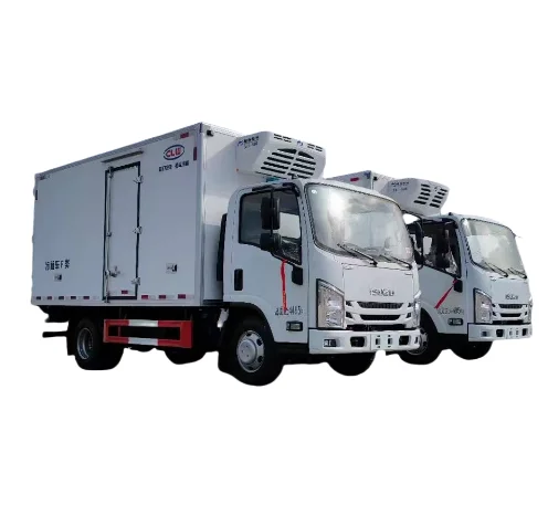 China Isuzu EC5 3 Ton 5ton 10tons Refrigerator Truck 4x2 Small Refrigerator Car cooling Van Freezer Truck