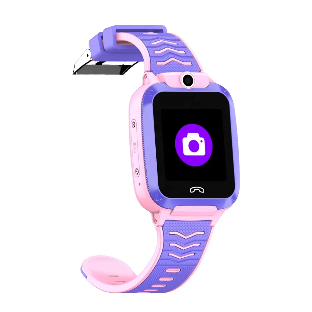 In stock 4g 3g kids gps smart watch tracker with camera wifi sos touch screen gsm smart watches phone for children Amazon