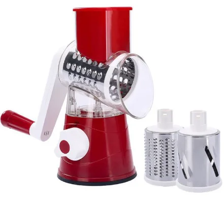 Multifunctional Hand Crank Vegetable Cutter Home Kitchen Manual Vegetable Machine Grater Slicer Drum vegetable chopper
