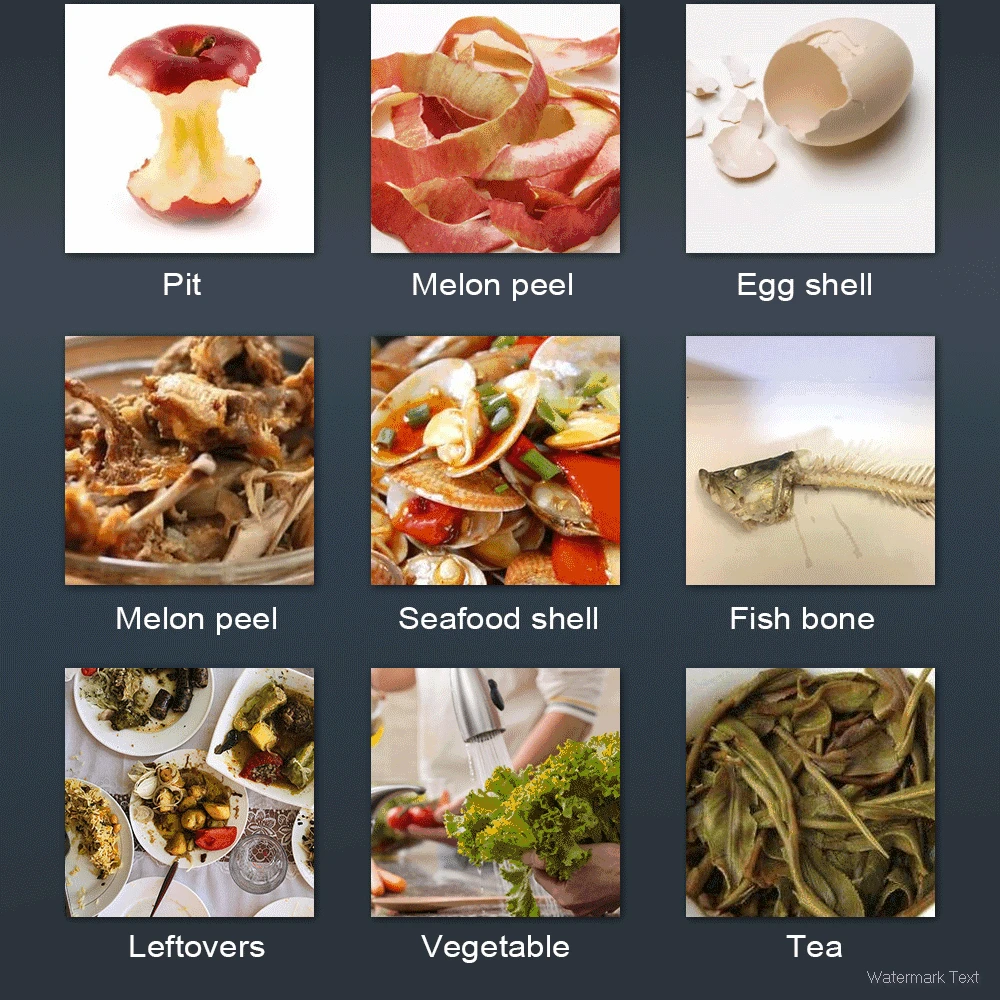 10 лет гарантии заводская цена 1200 Вт измельчитель пищевых отходов мусора для кухни из нержавеющей стали