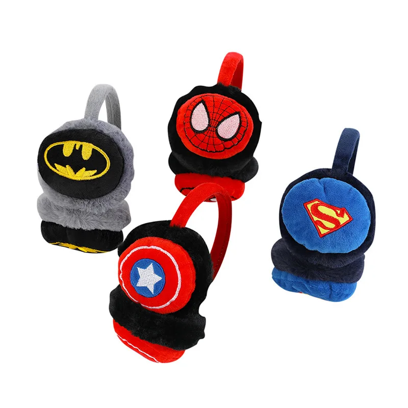 2021 Winter boys and girls warm ear muffs Baby antifreeze warm ears  version lovely thick plush ear muffs