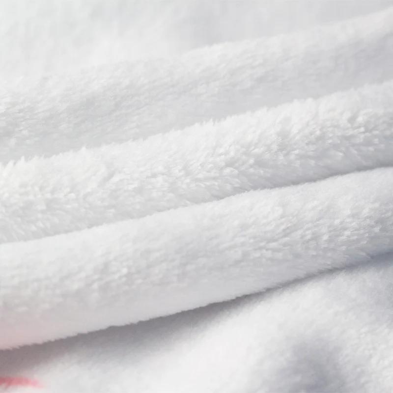 custom professional  Extra Cozy Bliss  customized 100% polyester custom baby milestone blanket