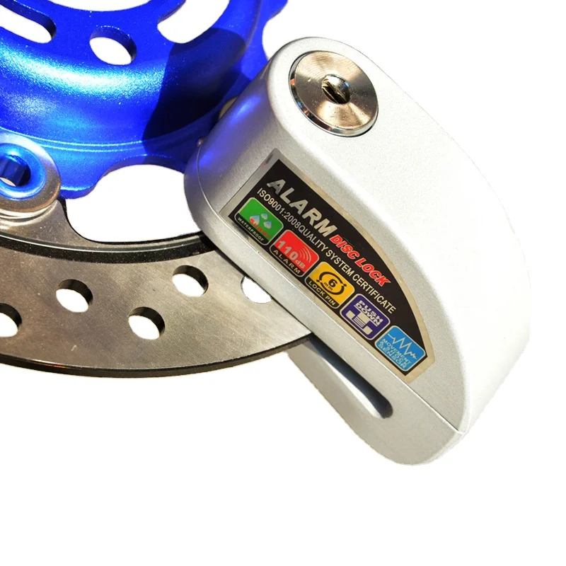 Anti-Theft Security Alarm Disc Brake Lock for Road Bike Moto Alarm Locks