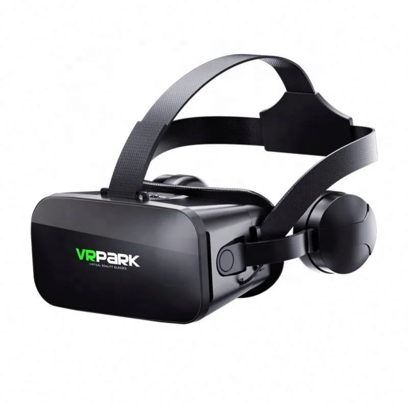 VRPARK J20 VR Glasses Virtual Reality 3D Glasses Helmet With HIFI Stereo Earphone Headset Headphone for 4.7-6.7 inch Smart Phone