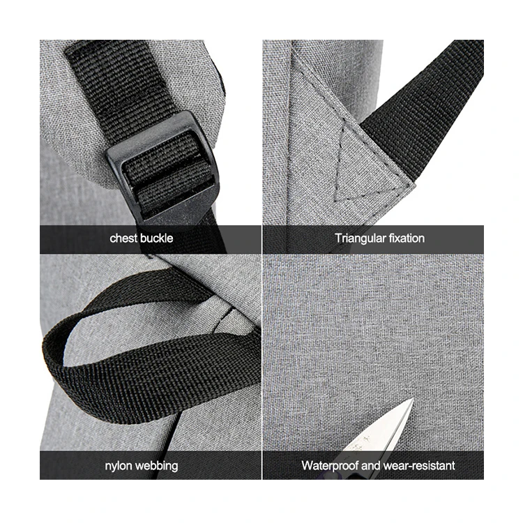 School Unisex Anti Theft Laptop Backpack with USB