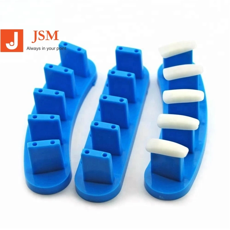 Пластиковая подставка для инструментов для демонстрации накладных ногтей NT150