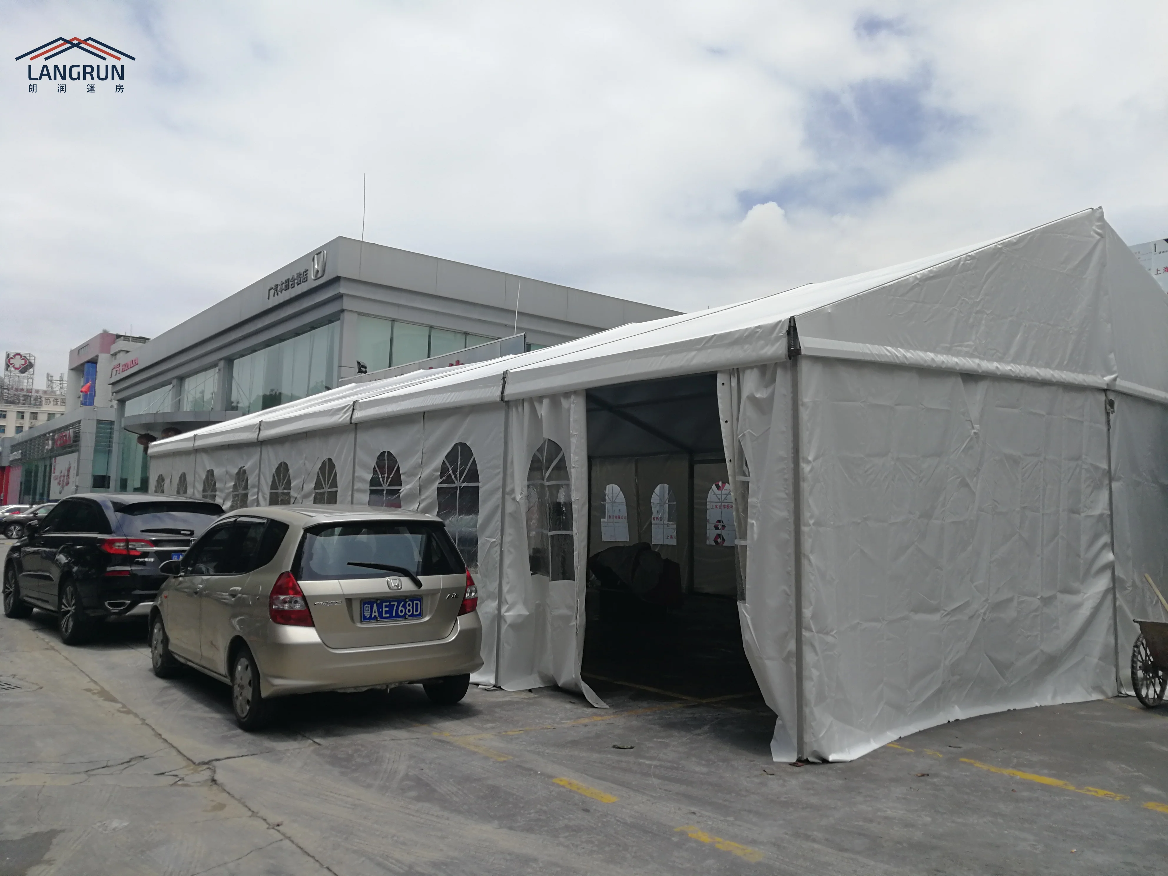 15m Span Big Tent Fire Retardant And Waterproof Outdoor Exhibition Tent Trade Show Party