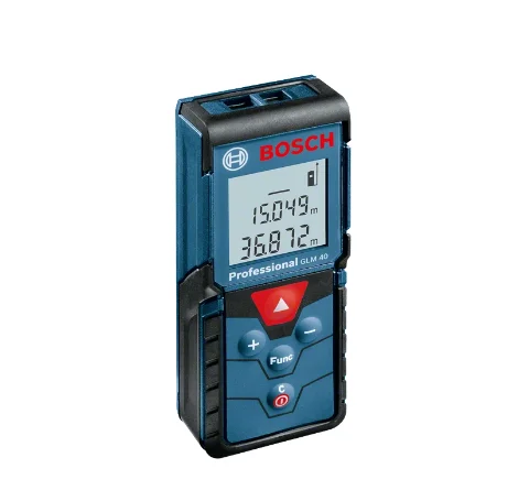 User-friendly Bosch Laser Distance Meter High Level GLM40 Rangefinder