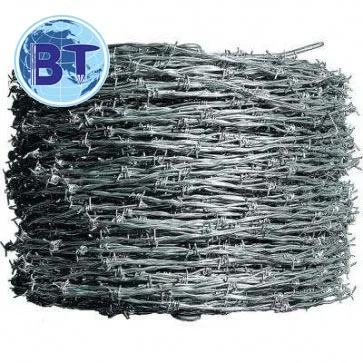 Hot dipped galvanized barbed wire low price construction barbed wire