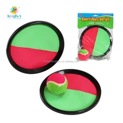 Outdoor Sports Toss and Sticky Ball Toys Beach Paddle Catch Ball Game Set For children