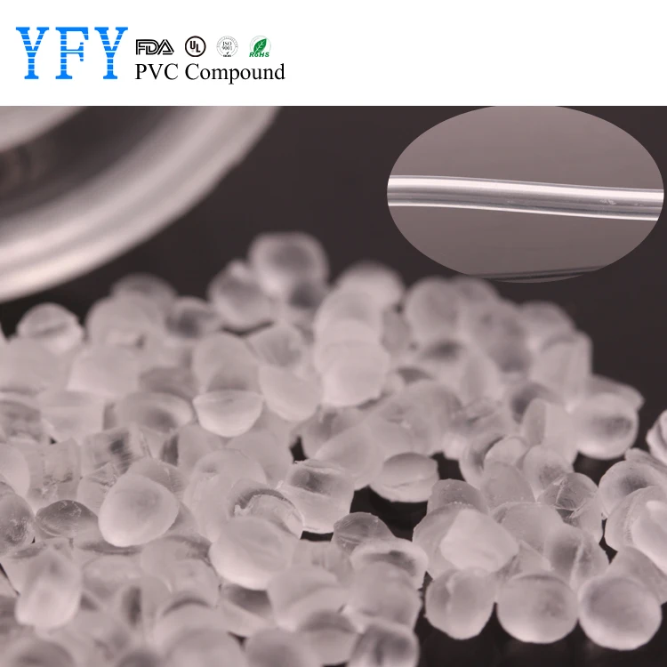virgin crystal pvc pellets for water tube