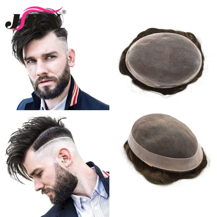 Оптовая цена, натуральные волосы Реми естественного цвета, Мужская единица, настоящие европейские человеческие волосы, моно-основа, мужской парик