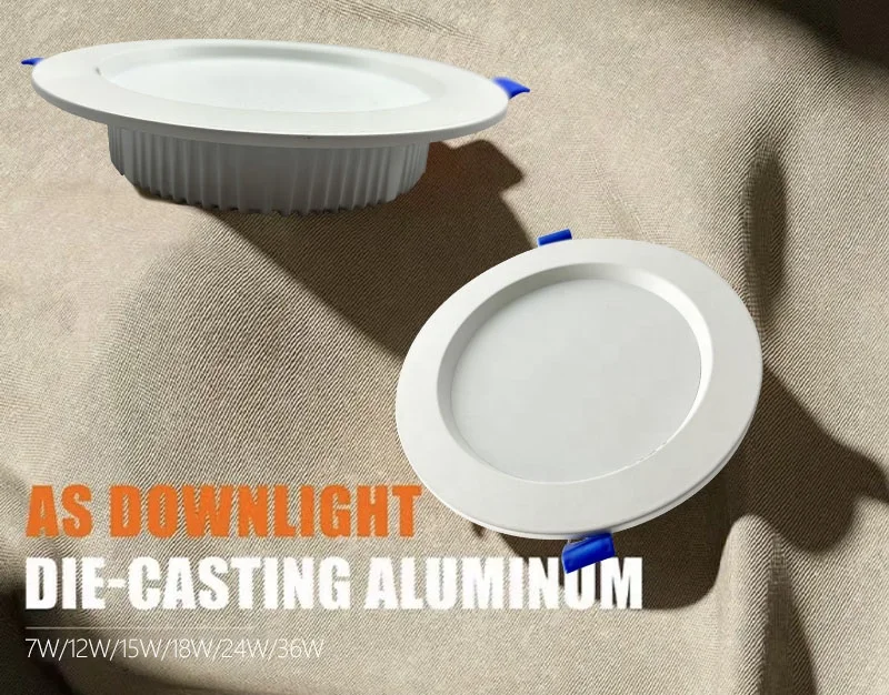 Dimmable Fixture Commercial CCT  SMD Recessed Led Downlight