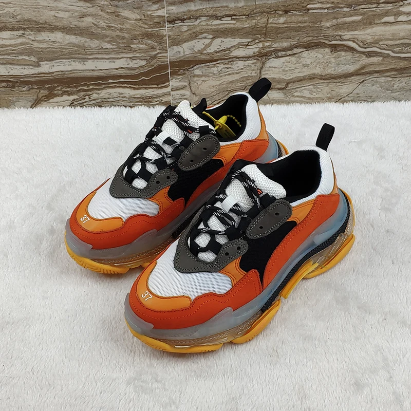 
MOQ 1 Pair 2019 Wholesale luxury hot sale sneaker designer shoes brand sport lady Air Cushion shoes 