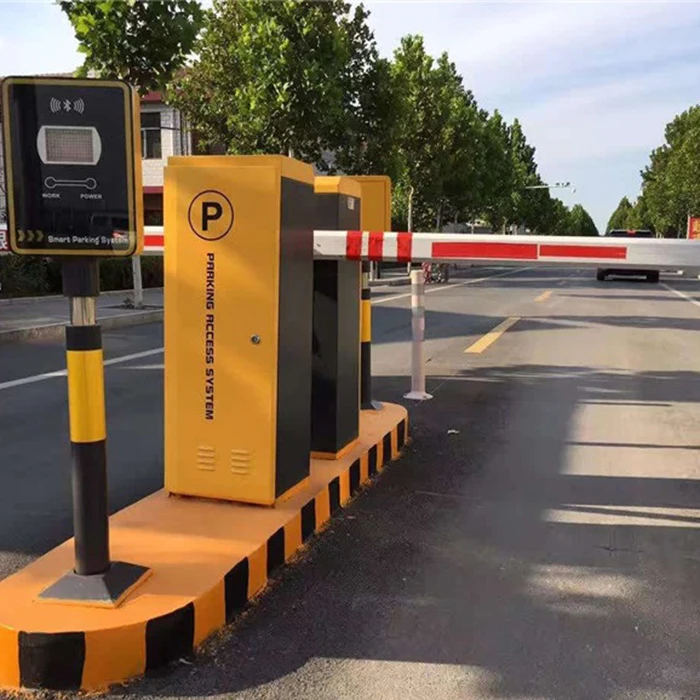 Интеллектуальное безопасное распознавание автомобиля, высокоходовой барьер стрелы