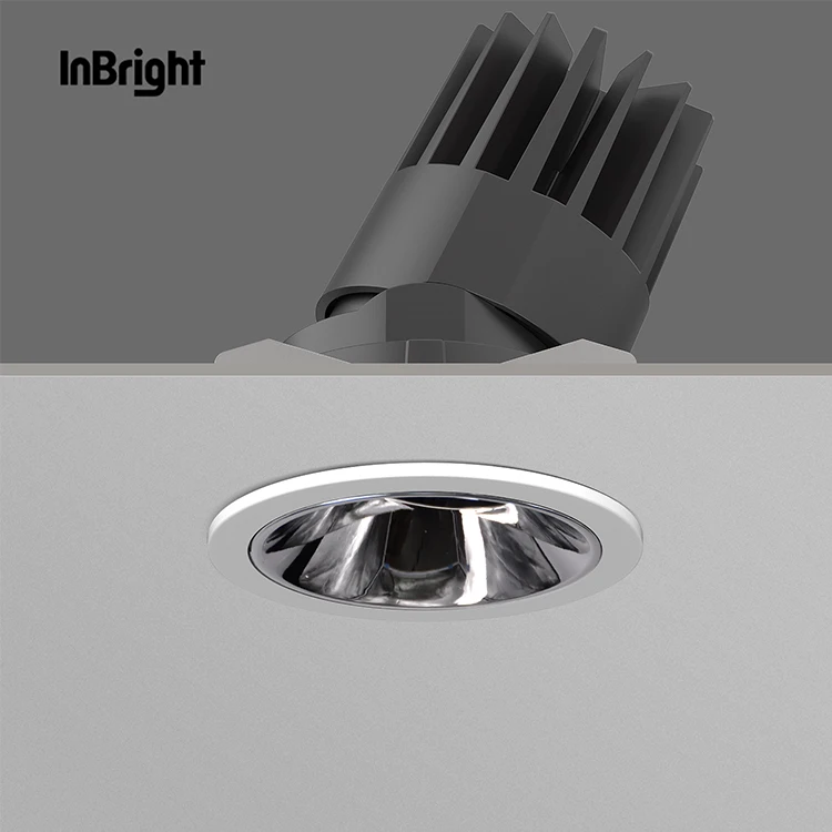 Ceiling Down Light 8W 18W 25W Recessed Anti-Glare LED Adjustable Dimmable Downlight
