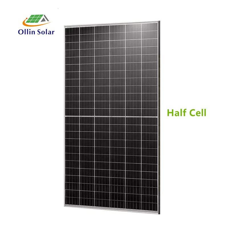 Cheap 400watt 410watt 420watt Half Cell Mono Solar Module for Commercial and Home Solar System Use